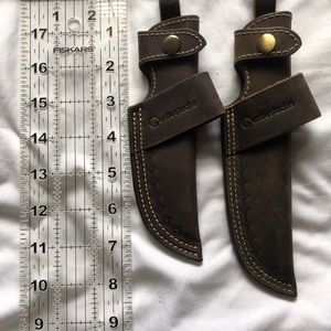 Fixed blade knife sheath